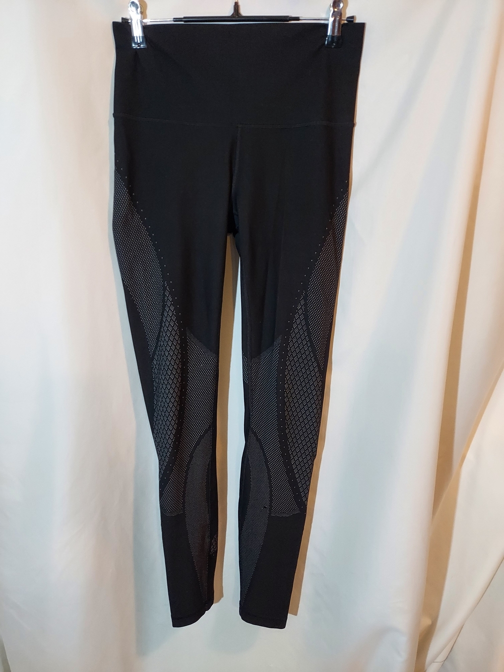 Lululemon Mapped Out High-Rise Tight - 8 - Black Glacier Grey